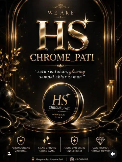 Jasa Chrome Poles Pati