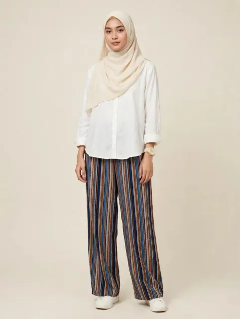 Celana Kulot Rayon - Foto 2