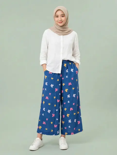 Celana Kulot Rayon - Foto 2